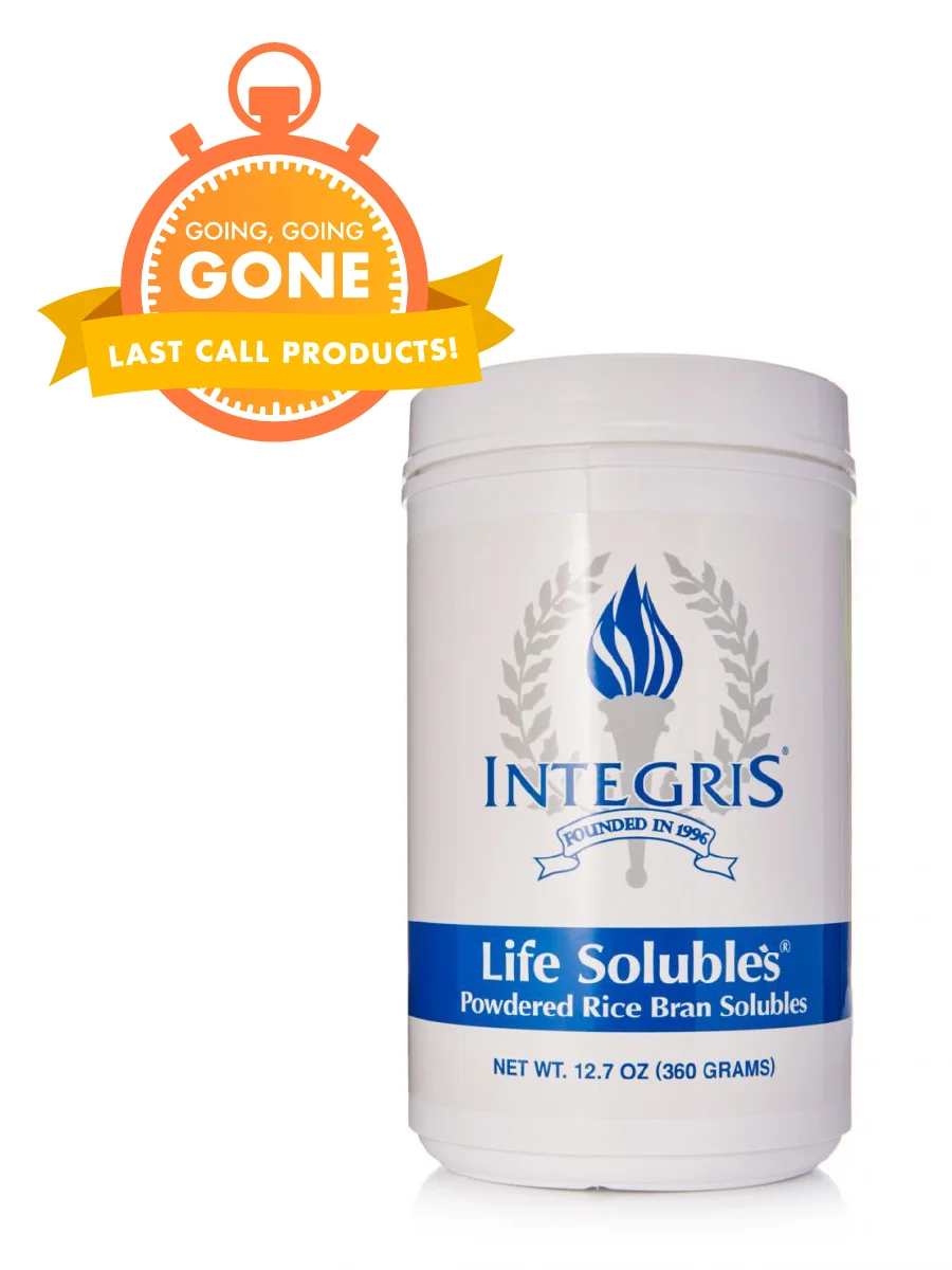 Life Solubles (360 g) Rice Bran — Integris Specials
