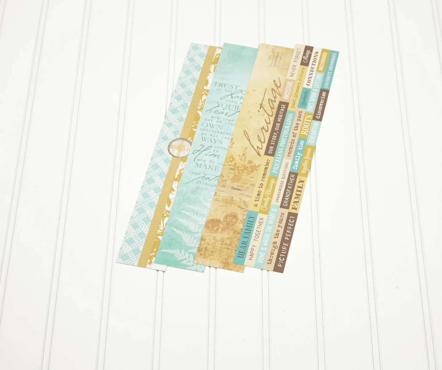 Miracles and Milestones by Katie Pertiet Border Strips — Our Memories for Life (OMFL) Photo
