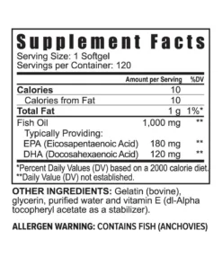 Omega™ - 120 Softgels — ProJoba Targeted Nutrition