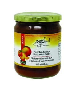 Peach & Mango Habanero Salsa — Sunset Gourmet Sunset Gourmet