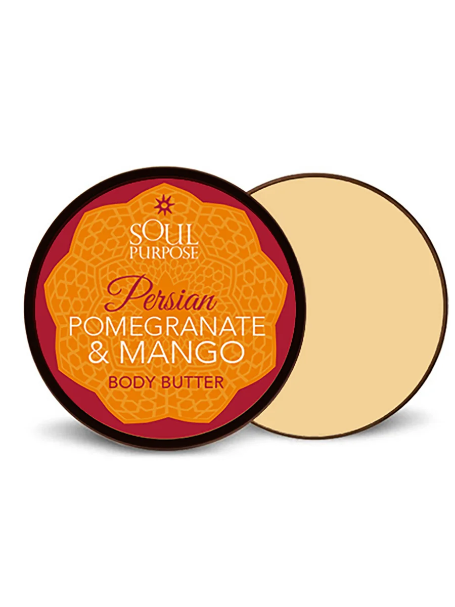 Persian Pomegranate Mango Body Butter - 4 oz. — Soul Purpose Bath & Body