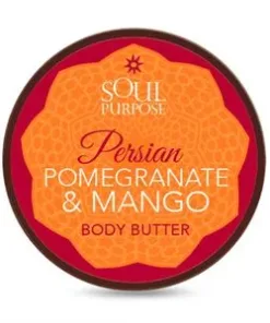 Persian Pomegranate Mango Body Butter - 4 oz. — Soul Purpose Bath & Body