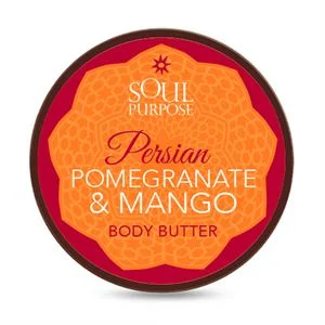Persian Pomegranate Mango Body Butter - 4 oz. — Soul Purpose Bath & Body