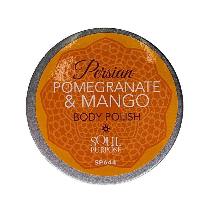 Persian Pomegranate & Mango Body Polish — Soul Purpose Bath & Body