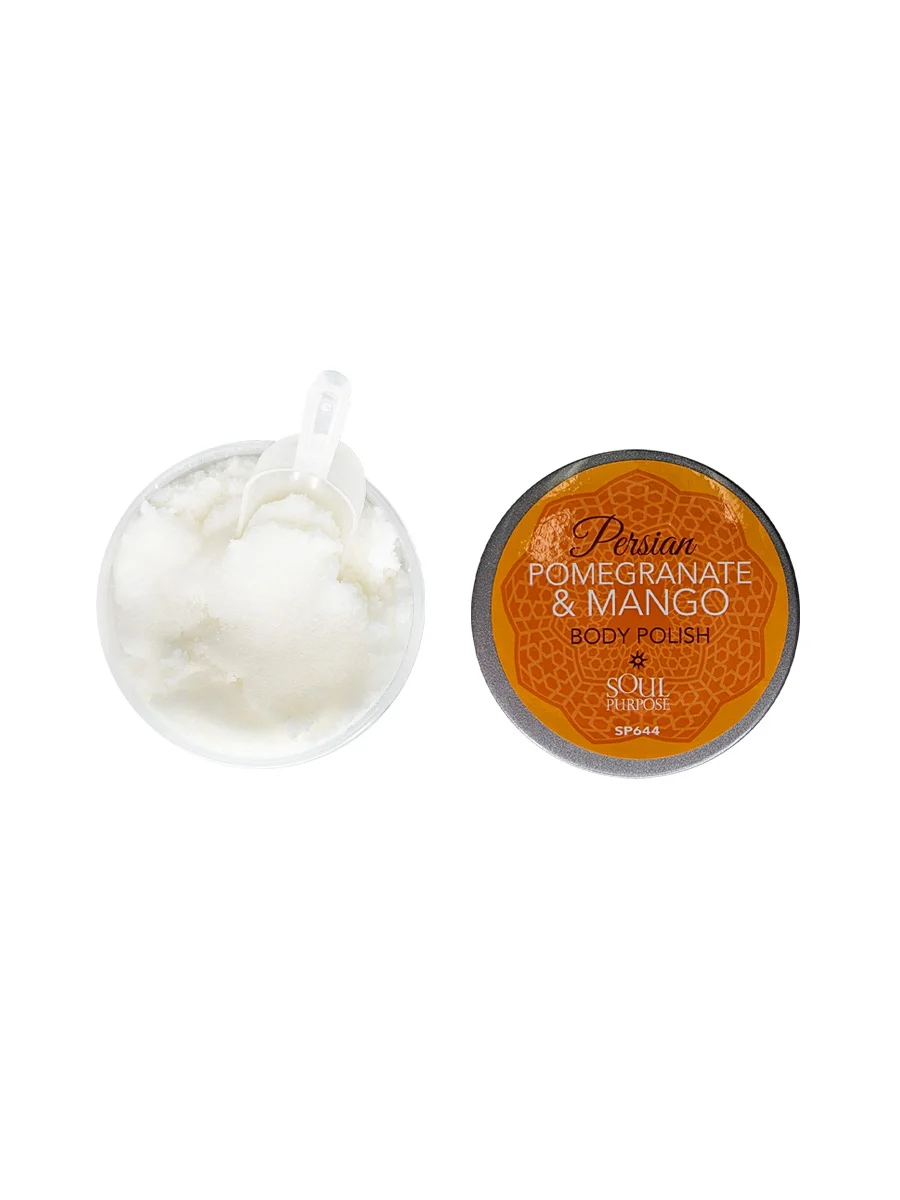 Persian Pomegranate & Mango Body Polish — Soul Purpose Bath & Body