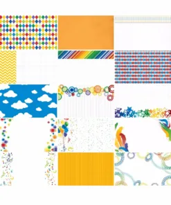 Playful Primary Designer Journal/Mounting Cards — Our Memories for Life (OMFL) Photo