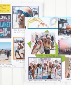 Playful Primary Designer Journal/Mounting Cards — Our Memories for Life (OMFL) Photo