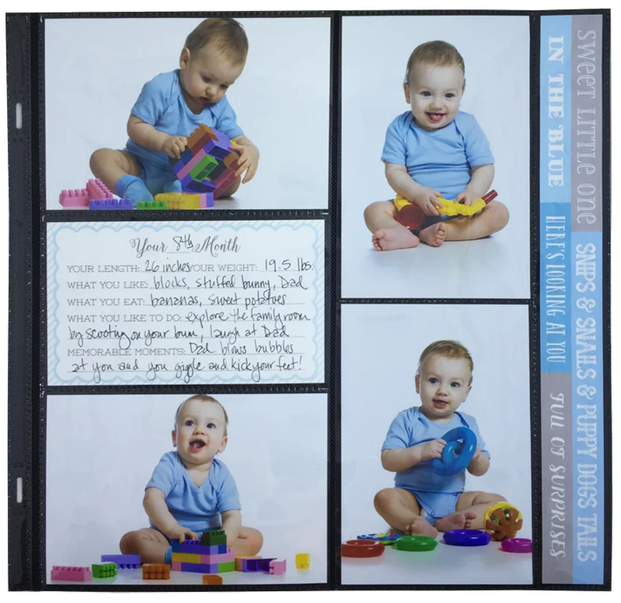 Pocket Baby Bundle Journal Cards by Katie Pertiet- Set 30 — Our Memories for Life (OMFL) Photo