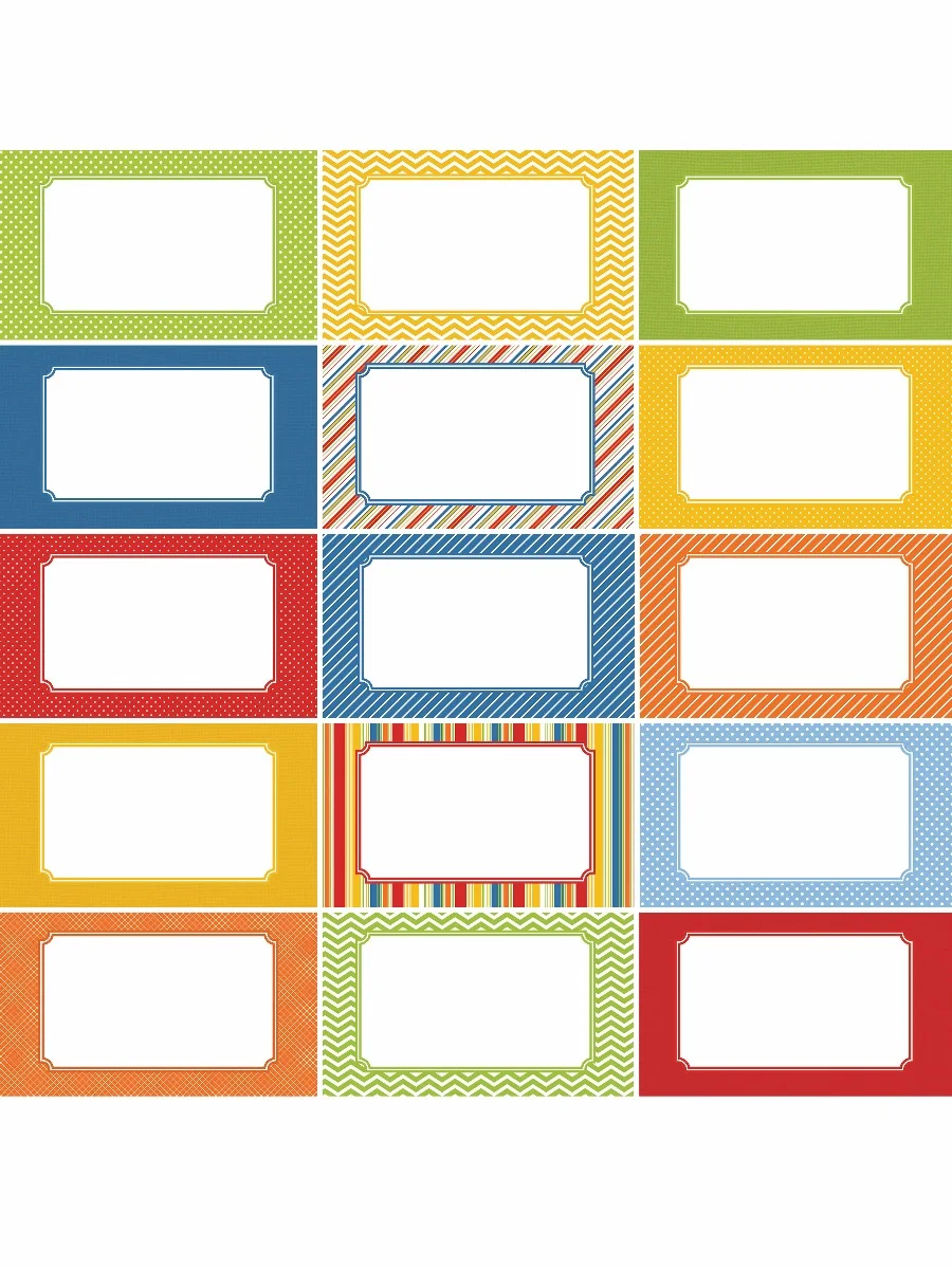 Pocket Primary Journal Cards by Katie Pertiet - Set 30 — Our Memories for Life (OMFL) Photo