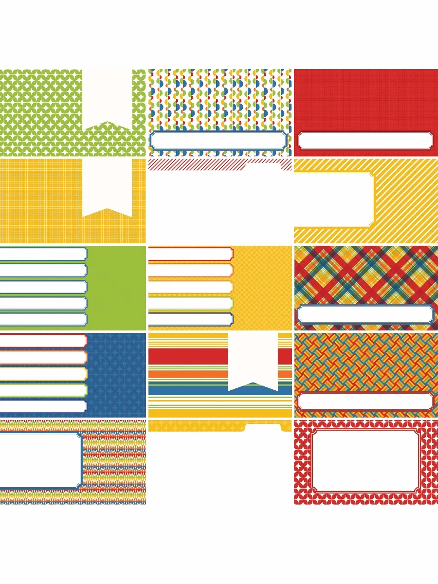Pocket Primary Journal Cards by Katie Pertiet - Set 30 — Our Memories for Life (OMFL) Photo
