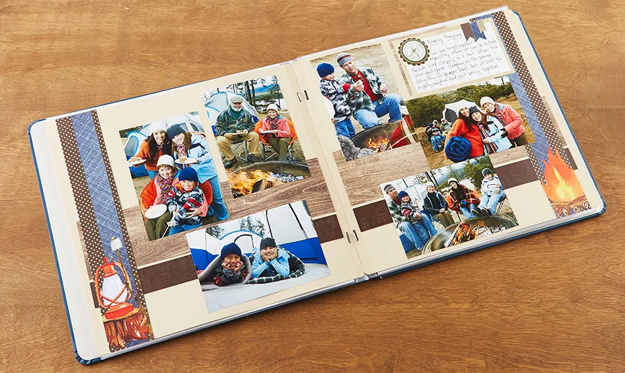 Pocket Wonder II Designer Coordinates Journal Card — Our Memories for Life (OMFL) Photo