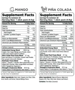 PreWorkout Pixie™ Energy + Focus — BeneYOU Energy & Performance