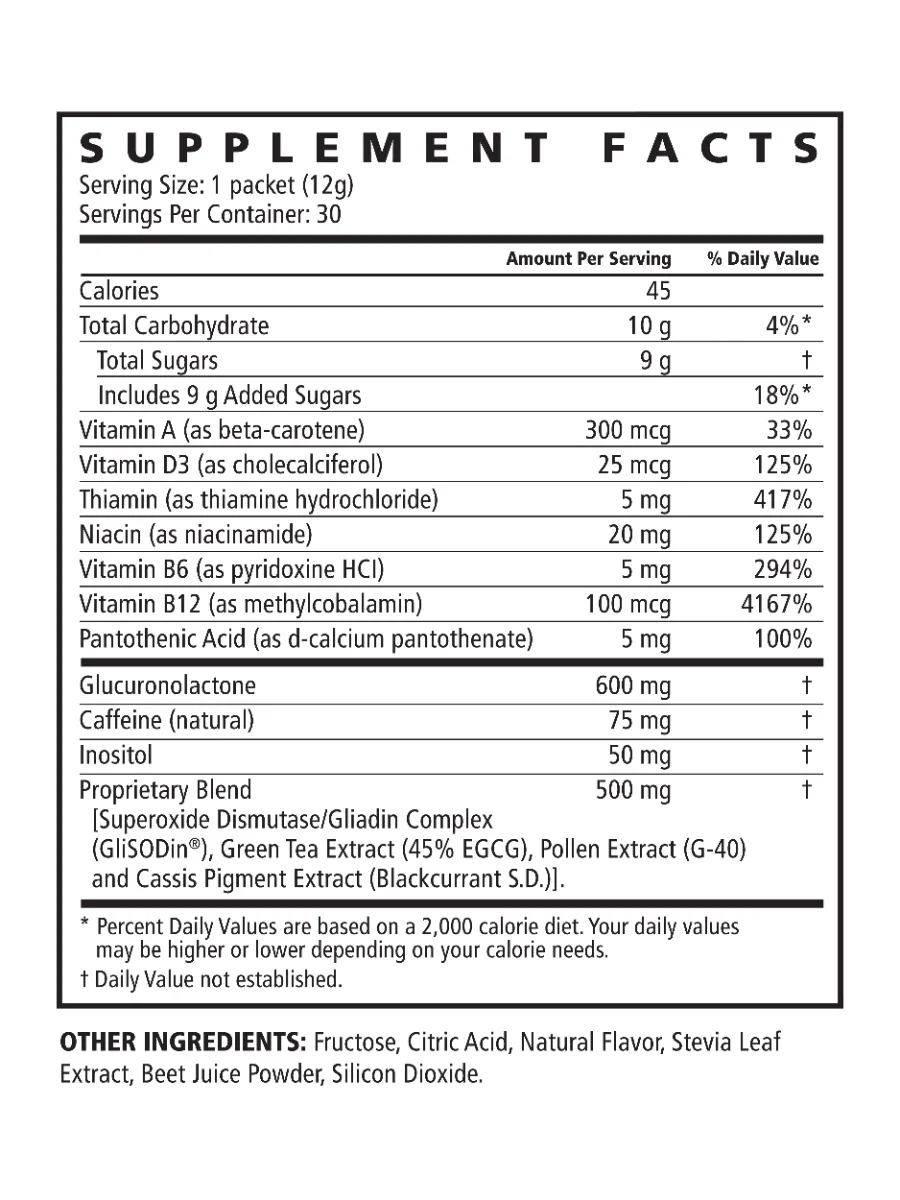 Projoba Pollen Burst Plus Berry - 30 Packets — ProJoba Beverages