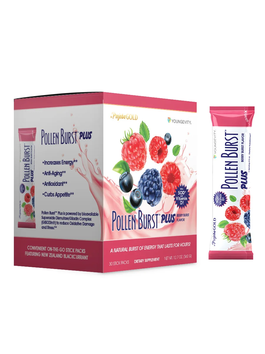 Projoba Pollen Burst Plus Berry - 30 Packets — ProJoba Beverages