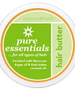 Pure Essentials Hair Butter - 4 oz. — Soul Purpose Bath & Body
