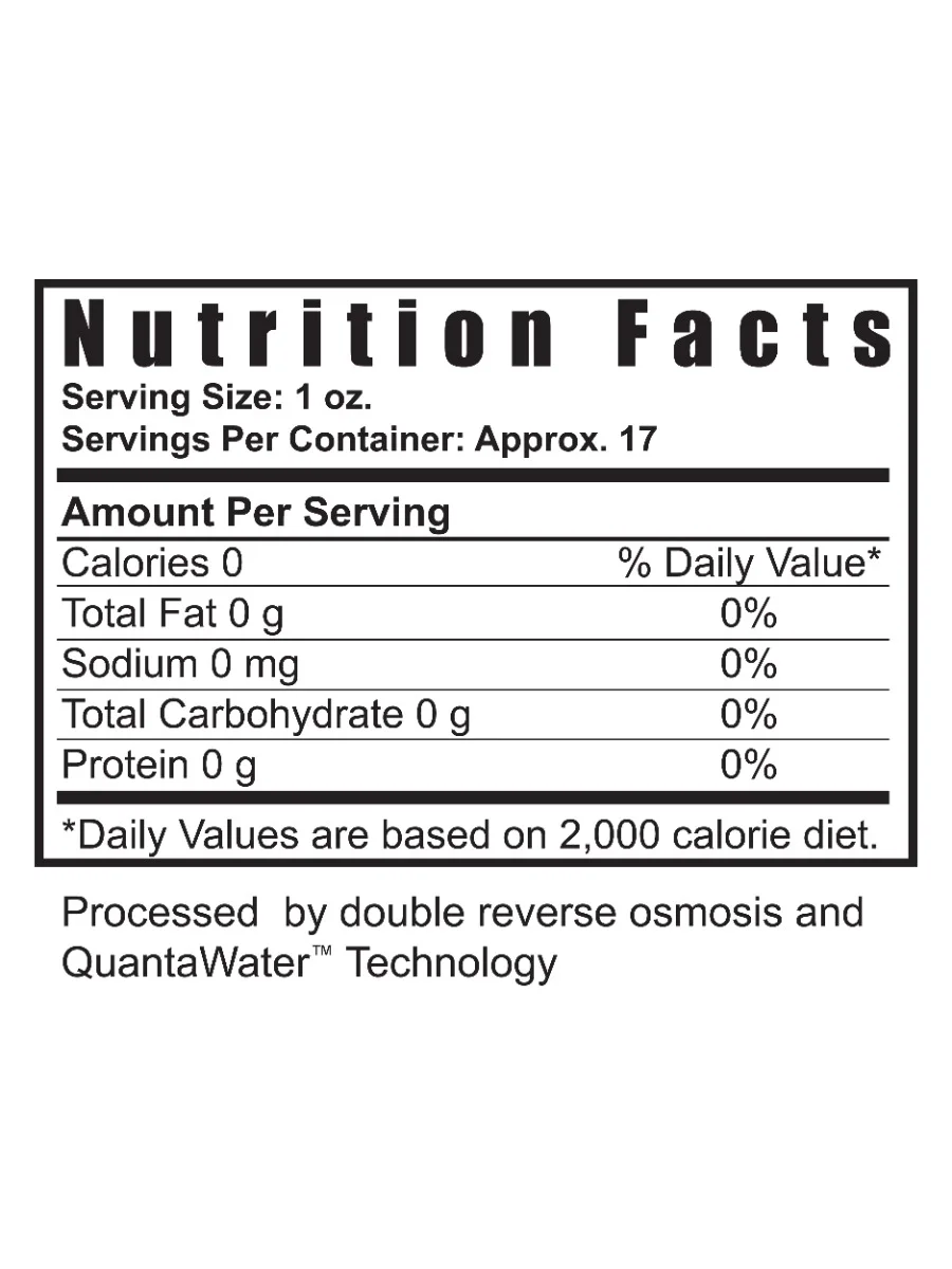 Quanta Water Catalyst 16 Oz — Harmony Health Beverages