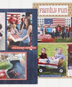 Red, White & Beautiful by Katie Pertiet Journal Cards — Our Memories for Life (OMFL) Photo