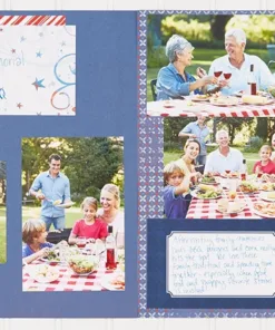 Red, White & Beautiful by Katie Pertiet Journal Cards — Our Memories for Life (OMFL) Photo