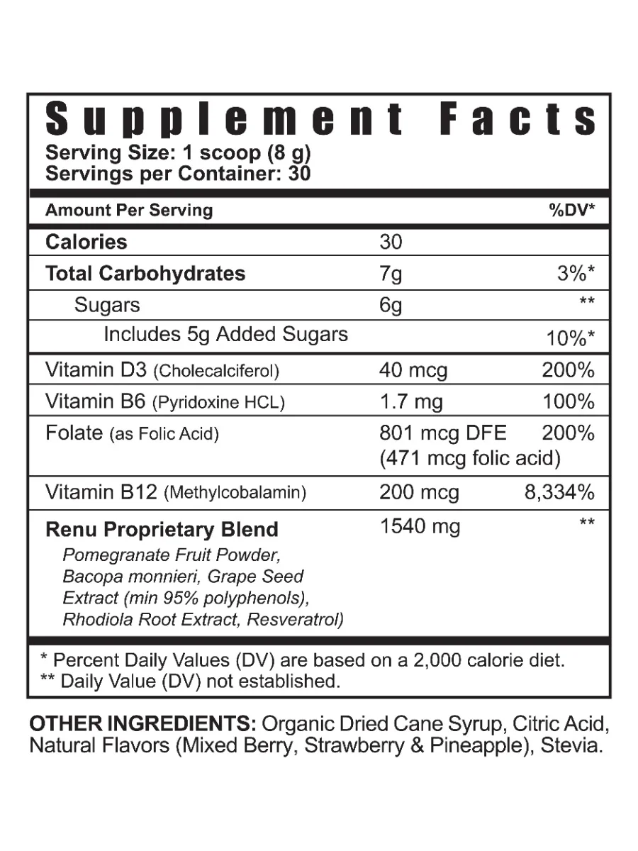 Renu iQ™ — Youngevity Targeted Nutrition
