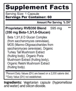 RVB 350 (Beta 1, 3/1, 6-Glucan) - 12 Pack — Youngevity Targeted Nutrition