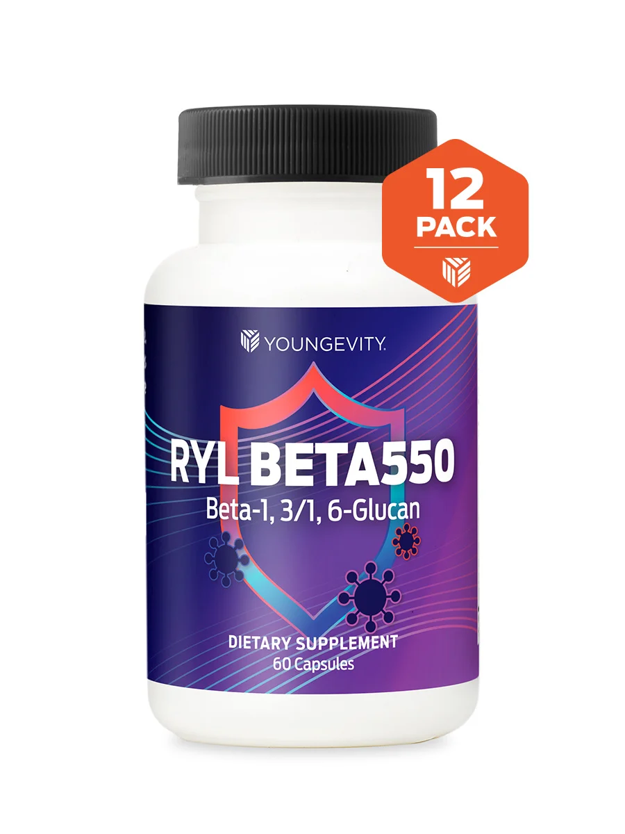 RYL BETA550 (Beta-1, 3/1, 6-Glucan) - 12 Pack — Youngevity Targeted Nutrition