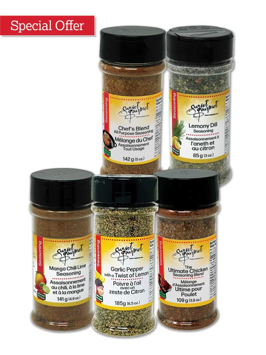 Sizzle into Summer Collection — Sunset Gourmet Sunset Gourmet