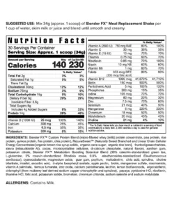 Slender FX™ Meal Replacement Shake - Chocolate Fudge — Youngevity Shakes