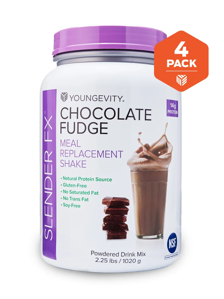 Slender FX™ Shake - Chocolate Fudge (4 Pack) — Youngevity Shakes
