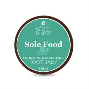 Sole Food Foot Balm - 1/2 oz. — Soul Purpose Bath & Body