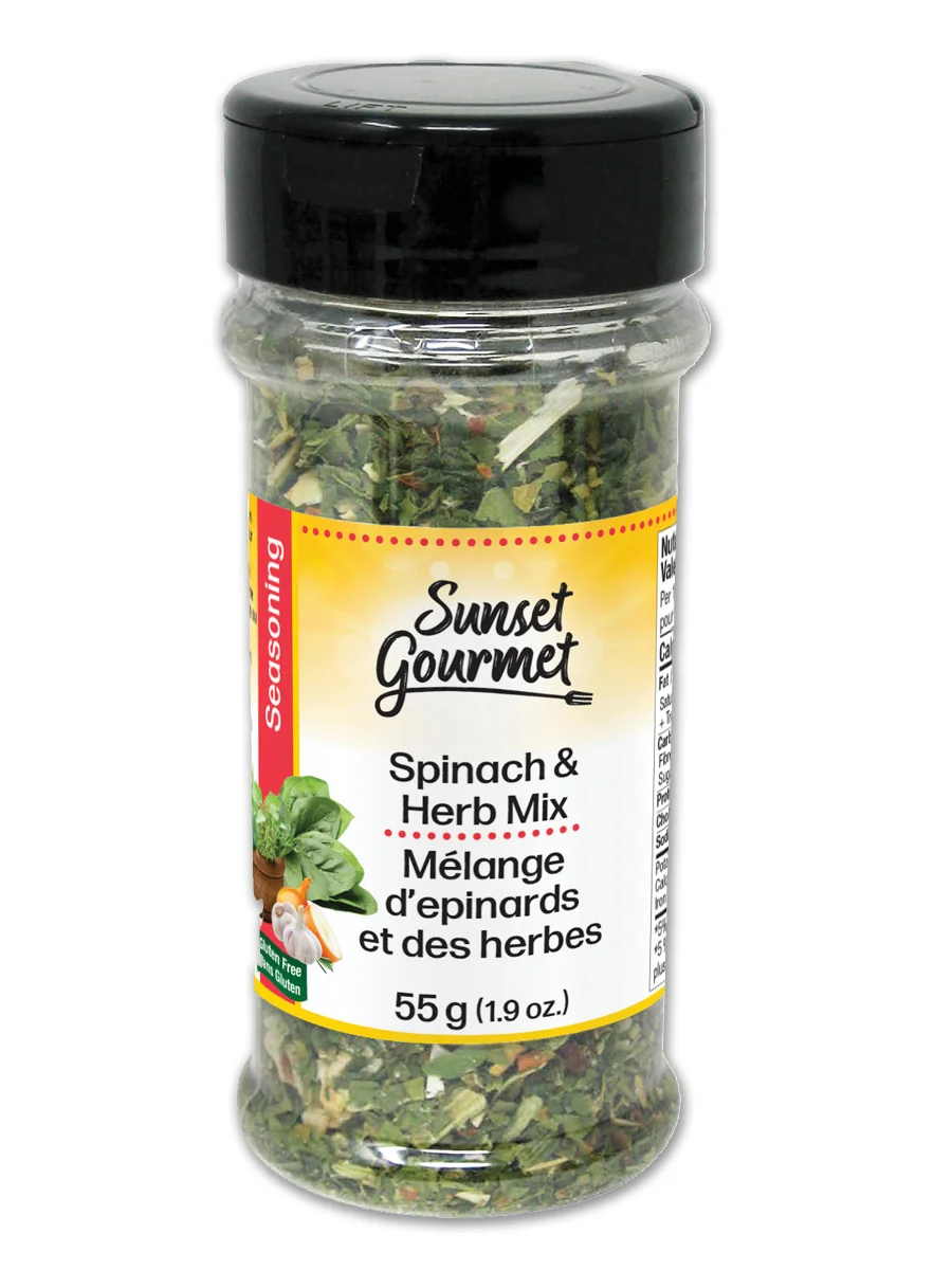 Spinach & Herb Mix — Sunset Gourmet Sunset Gourmet