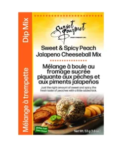 Sweet & Spicy Peach Jalapeno Cheeseball Mix — Sunset Gourmet Sunset Gourmet