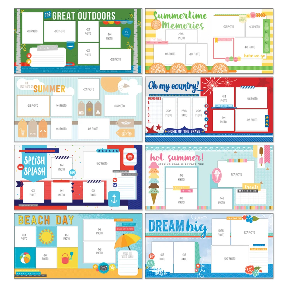 Sweet Summer Layout Kit — Anthology Photo