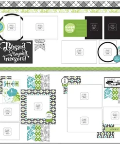Tropical Bloom Page Layout Kit — Anthology Photo