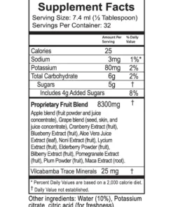 ViaViente Whole Food Puree 12-Pack (12-8oz Bottles) — ViaViente Targeted Nutrition