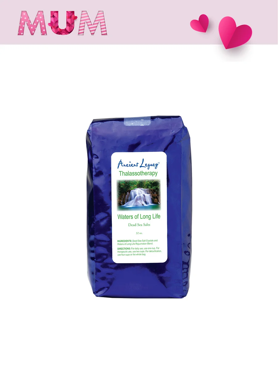 Waters of Long Life Dead Sea Bath Salts - 32 oz. — Youngevity Relaxation & Therapeutic
