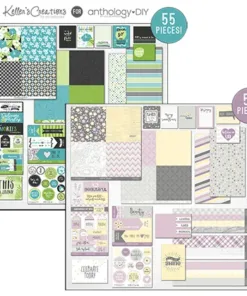 Whispering Lilac and Tropical Blooms Signature Paper — Anthology Photo