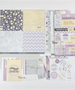 Whispering Lilac Page Layout Kit — Anthology Photo
