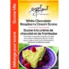 White Chocolate Raspberry Cream Scone Mix — Sunset Gourmet Sunset Gourmet