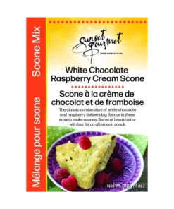 White Chocolate Raspberry Cream Scone Mix — Sunset Gourmet Sunset Gourmet